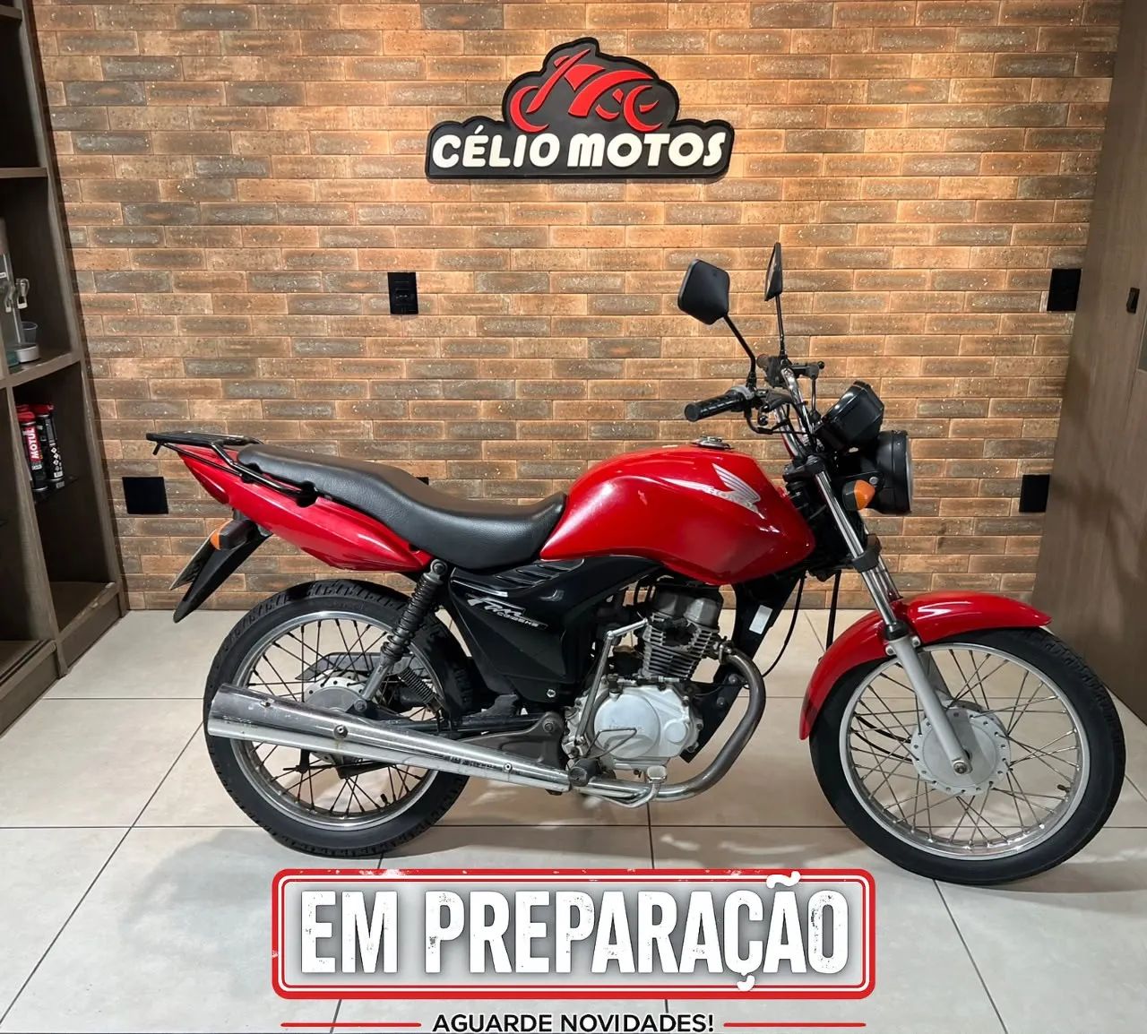 CG-125 FAN KS VERMELHA 2013/2013
