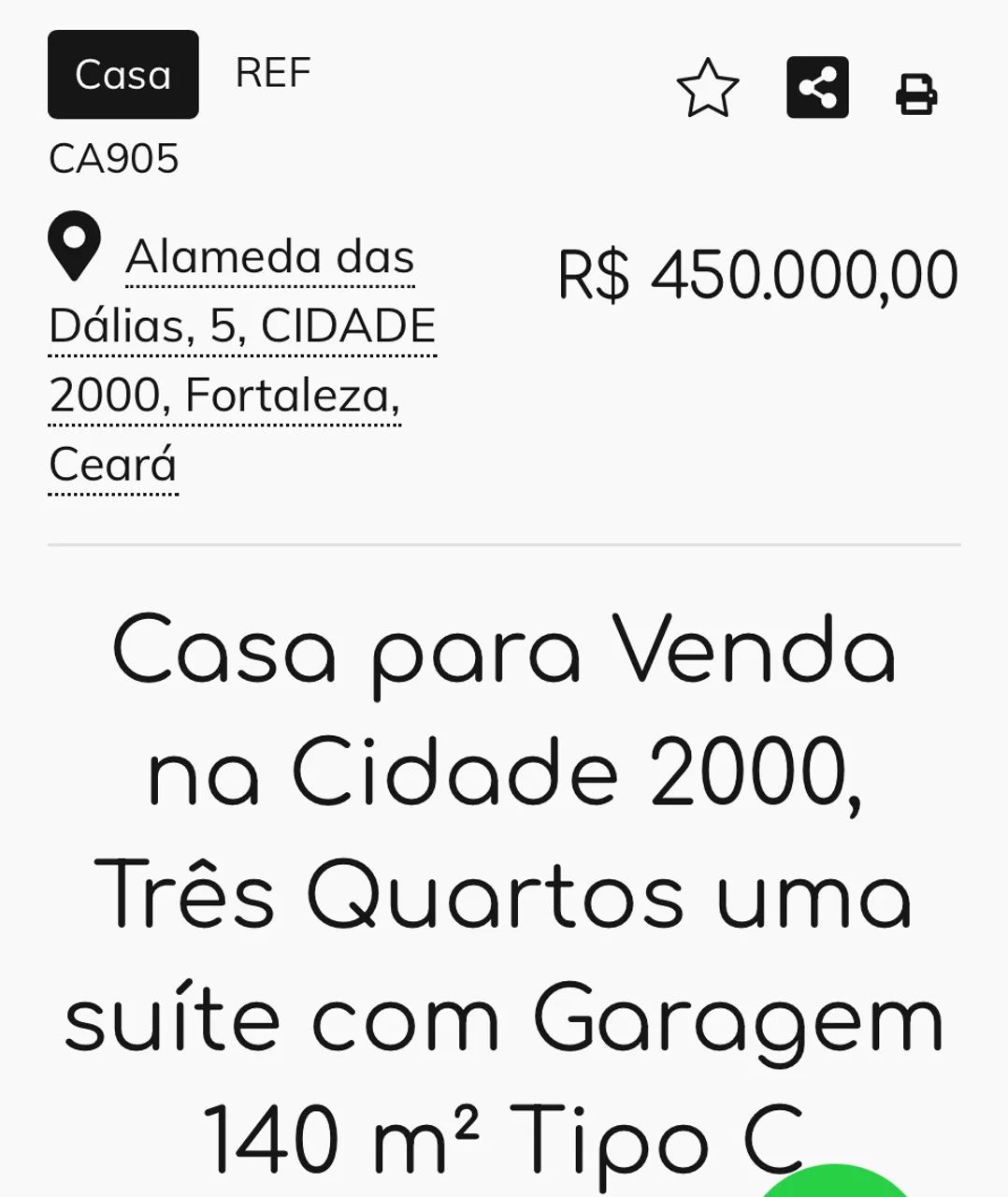 Casa tipo C CD 2000 - Foto 2