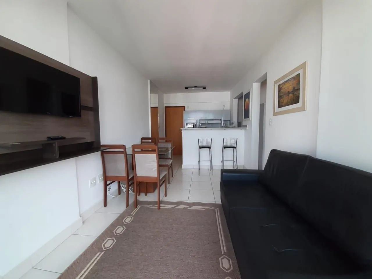 APARTAMENTO MOBILIADO DE 1 QUARTO, SALA COM VARANDA - Foto 10