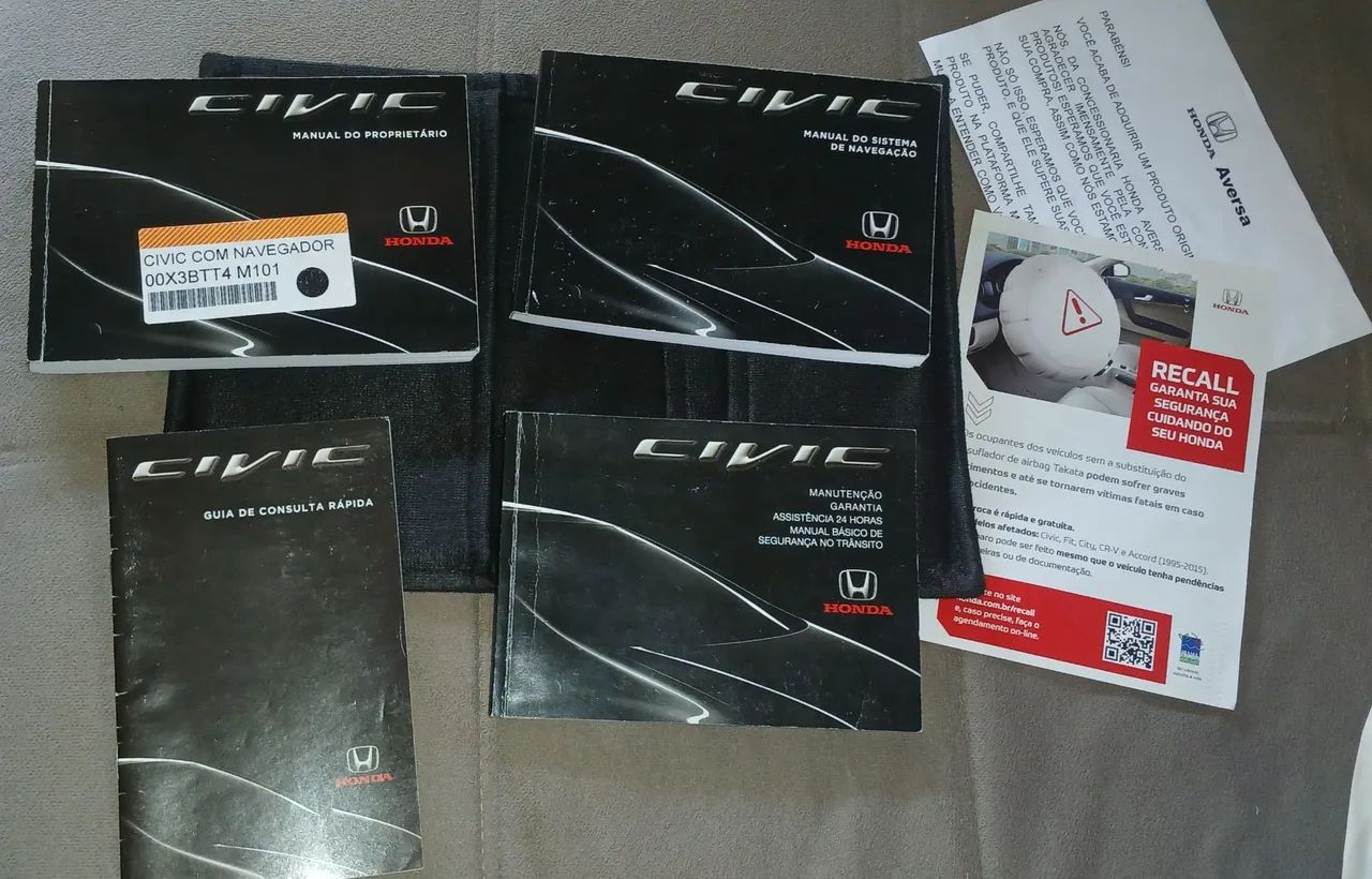 Honda Civic g9 Manuais e som original