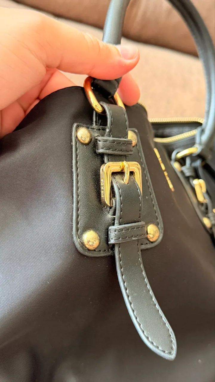 Bolsa Prada Preta em Nylon - Foto 2