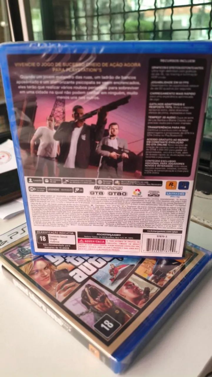 Gta5 playstation 5 lacrado  - Foto 2