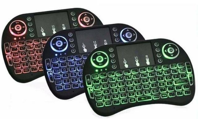 Mini Teclado Air Mouse Touch Sem Fio Wireless para Smartv e TV Box - Foto 3