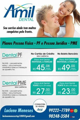 Planos Odontológicos Amil Dental