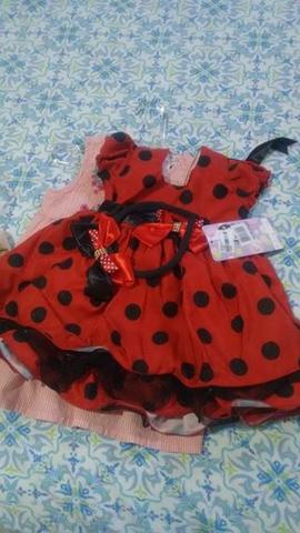 Vestido Fantasia Minie