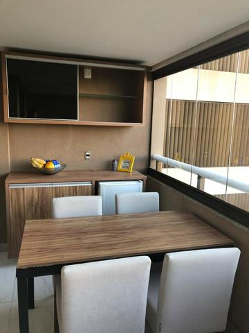 Apartamento Alphaville Cosmopolitan 1 suíte 52m² Nascente Finamente Decorado Vista Lagoa - Foto 5