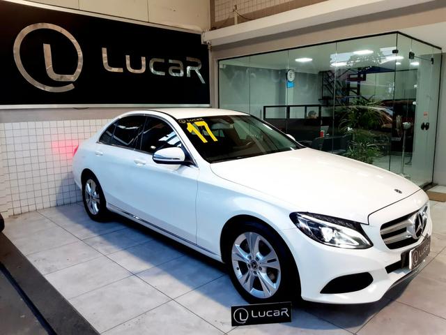 Mercedes benz c180 2017 comp+ couro+autom motor 1.6 2020 vistoriado - unico dono - Foto 2