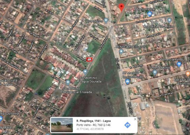 Terreno à venda, 500m,² por R$ 90.000 lagoa - Porto Velho/RO - Foto 3