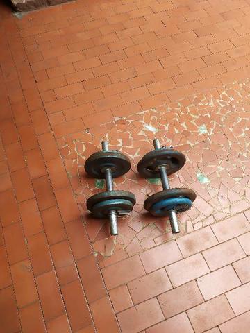 Halteres de 24kg usados. - Foto 4