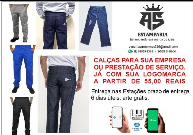 UNIFORMES PARA PRESTADORES DE SERVIÇOS E AUTÔNOMOS - Foto 5