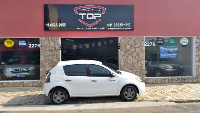 SANDERO TECHRUN 1.0 2014 COMPLETO  IMPECÁVEL