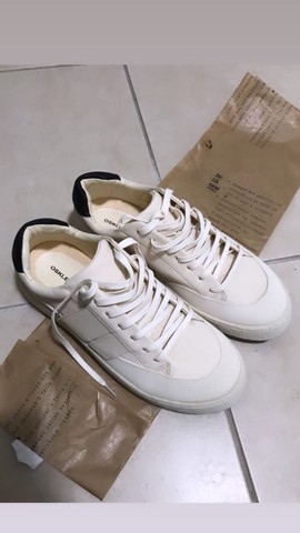 leather ag sneaker m