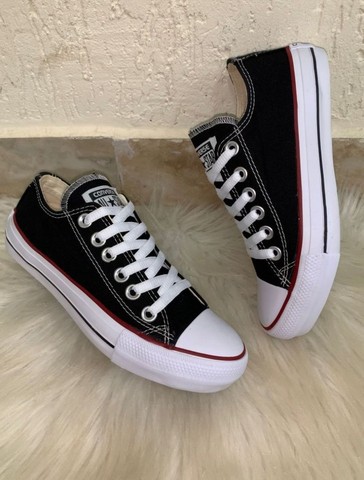 All star converse - Preto Couro - Sabatelly Store