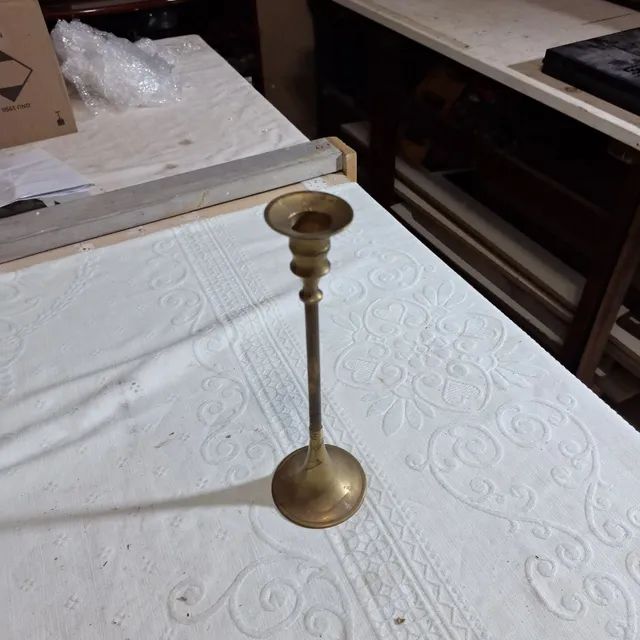 Castiçal bem antigo  - Foto 3