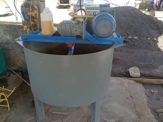 Máquina para fabricação de BLOCOS de concreto 