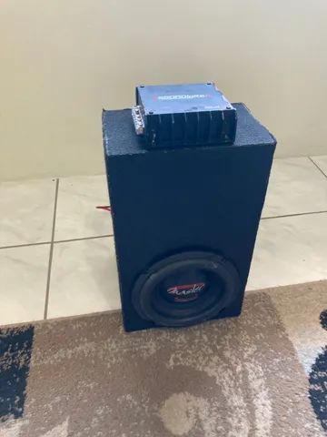 Caixa de som subwoofer retangular  - Foto 2