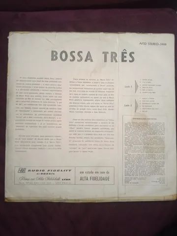 Vinil "Os Bossa Três" - Foto 2