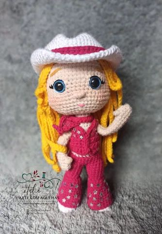 Barbie amigurumi, Crochê