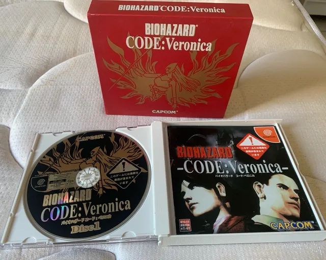 Resident Evil CODE: Verônica Dreamcast - Videogames - Piedade