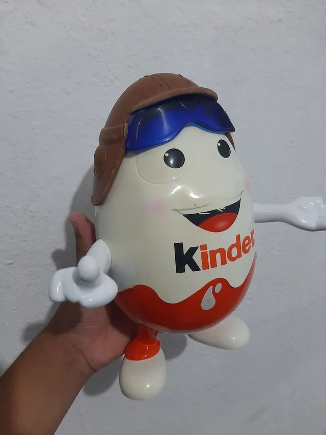 Miniatura Antiga Boneco Pássaro Brinquedo Kinder Ovo Coleção