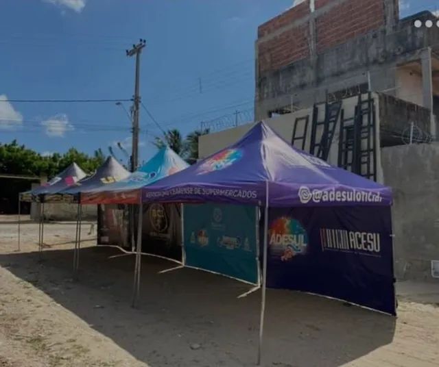 Vendo tenda 3x3 fabricação nova - Foto 4
