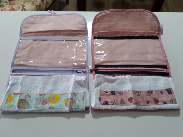 necessaire c. divisões e toalhinha de mão. - Foto 2