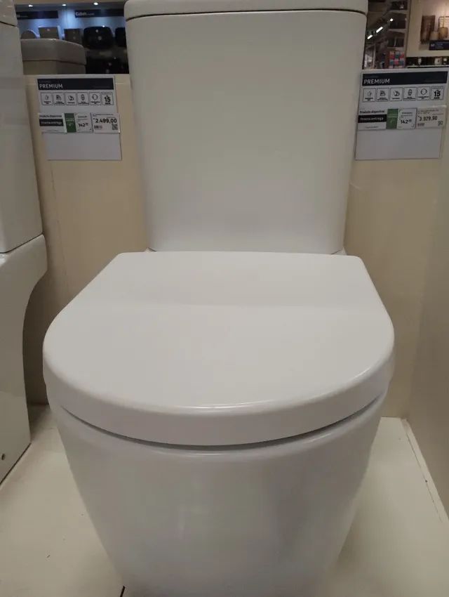 Kit vaso com cx acoplada assento e kit neo matte incepa  - Foto 2