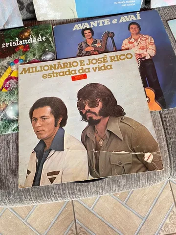 Lp Milionario E Jose Rico - Amor Vol. 10 (1980) C/ Encarte