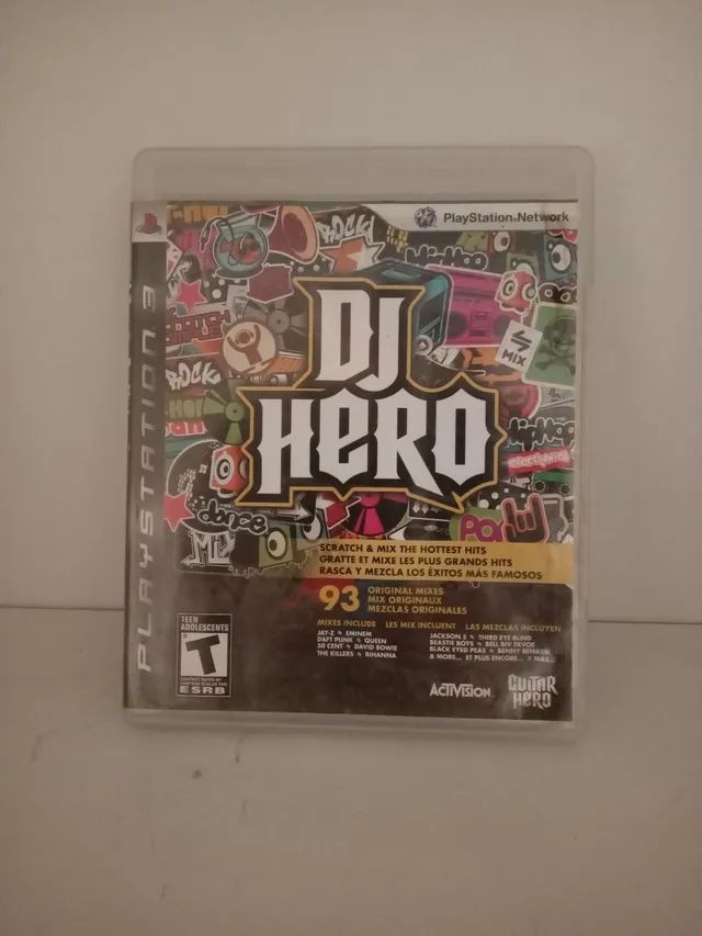 Jogo Playstation 3 (DJ HERO ) original 