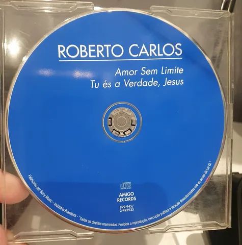 CD Singler Roberto Carlos Amor Sem Limite - Foto 3