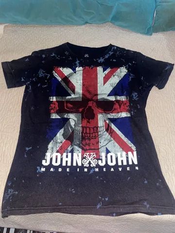 Camiseta John John Made In Heaven Azul Caveira