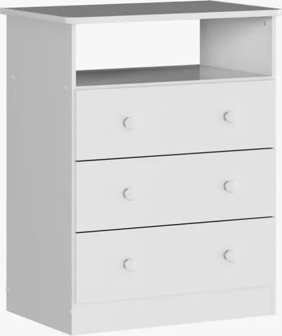 Comoda Infantil Smim 3 Gavetas 100% MDF(Nova) - Foto 5