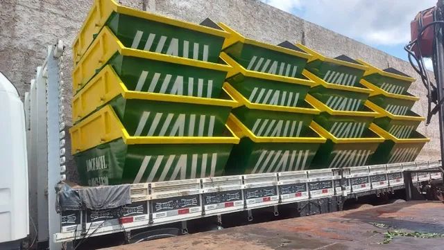 Container Almoxarifado escritorio e Caçambas para poly guindaste, Caçambas estacionária - Foto 6