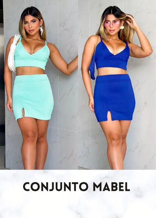 Vestidos e conjuntos no canelado premium 3D  - Foto 5