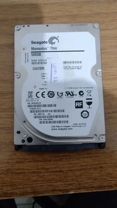 Disco rigido 500gb c windows 11 sem login