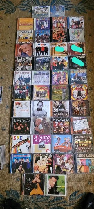 Cds de samba e pagodes 