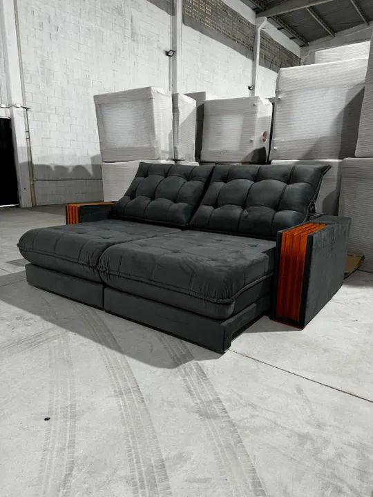 Sofá Retratil e Reclinavel 3 Lugares  - Foto 3