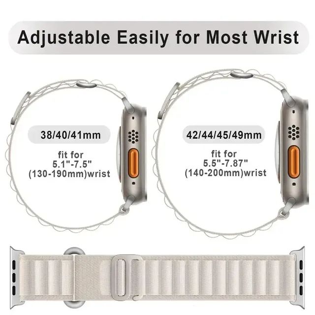 Pulseira para relógio smartwatch Alpina Apple Watch W8 Iwo etc - Foto 3