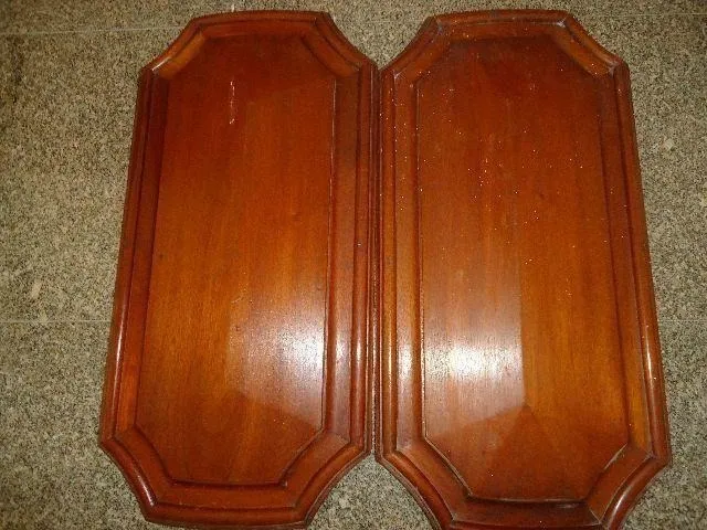 Almofada Porta Madeira Nobre Raridade de ser encontrada Perfeito Estado