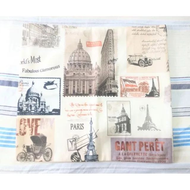 capa de almofada paris frança - Foto 4
