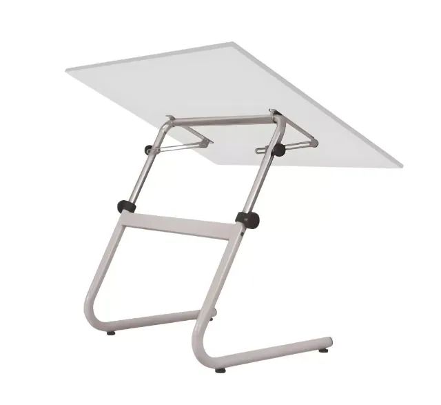 Mesa Desenho Prancheta 100x80cm Trident Bom Estado Usada Com Régua Paralela
