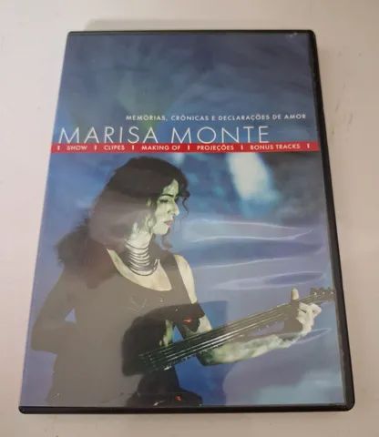 Dvd Marisa Monte Memórias, Crônicas e Declarações de Amor - Foto 4