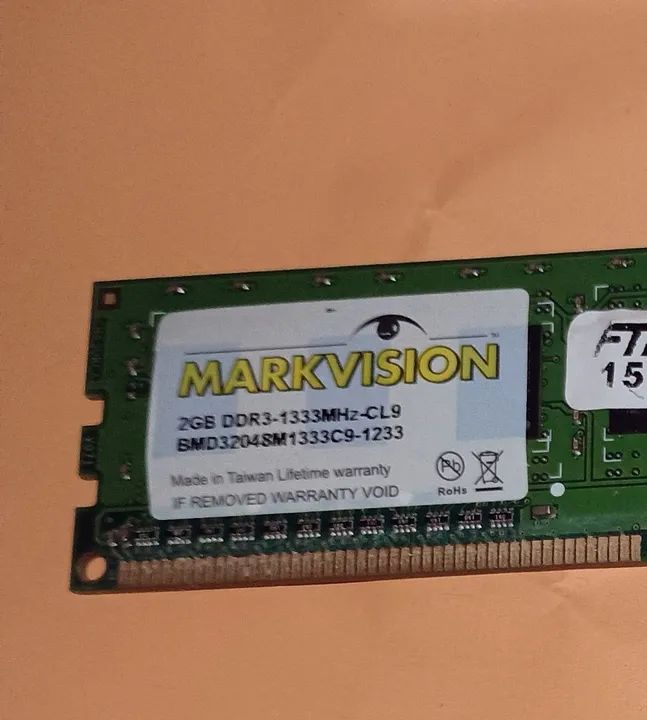 Memória RAM 2GB DDR3 1333MHz