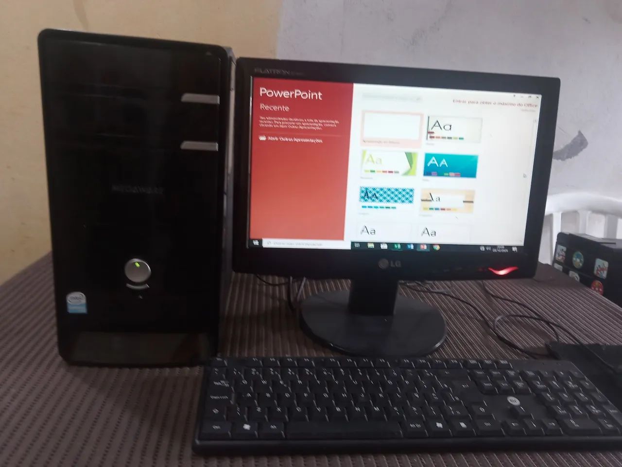 Computador 4GB RAM 160GB HD