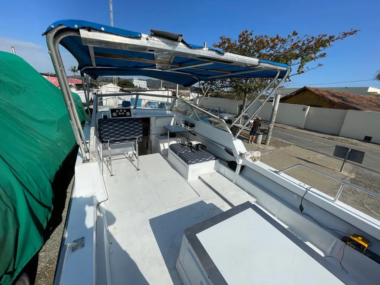 Lancha DM 26 com motor MWM diesel - Foto 4