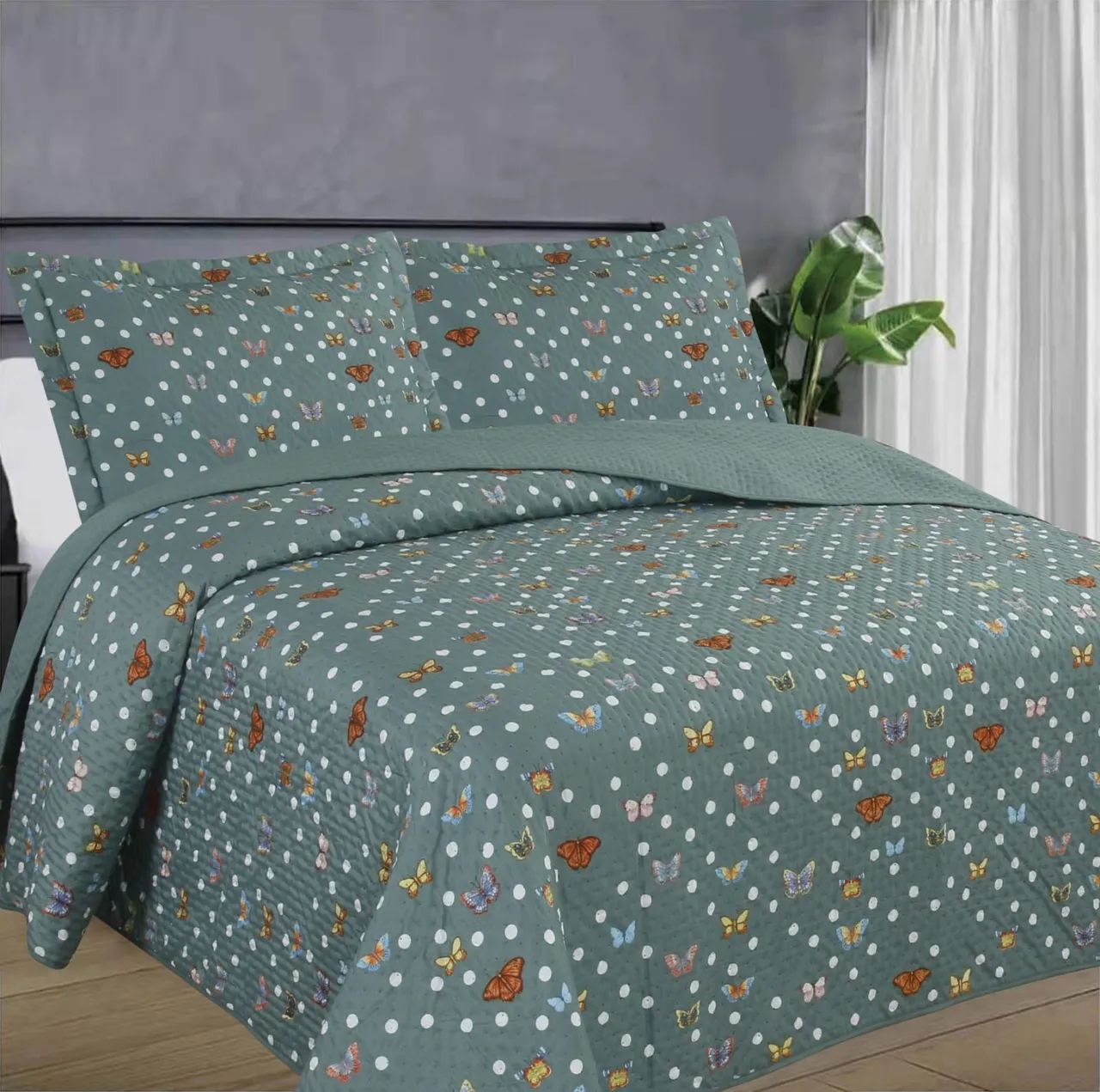 Colcha de cama Flora Poá - Foto 2