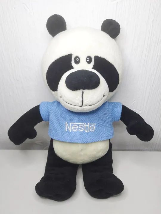 Pelúcia Ursinho Panda Coleção Nestlé Original - 30cm