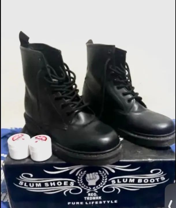 Coturno em couro N. 41 - Foto 2