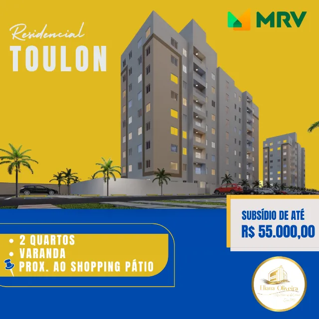Apartamento por trás do baía dourada da mrv