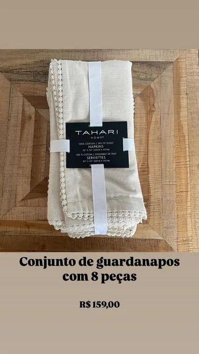 MESA POSTA - itens diversos - Caminhos de Mesa, Jogos Americanos, Guardanapos entre outros - Foto 4